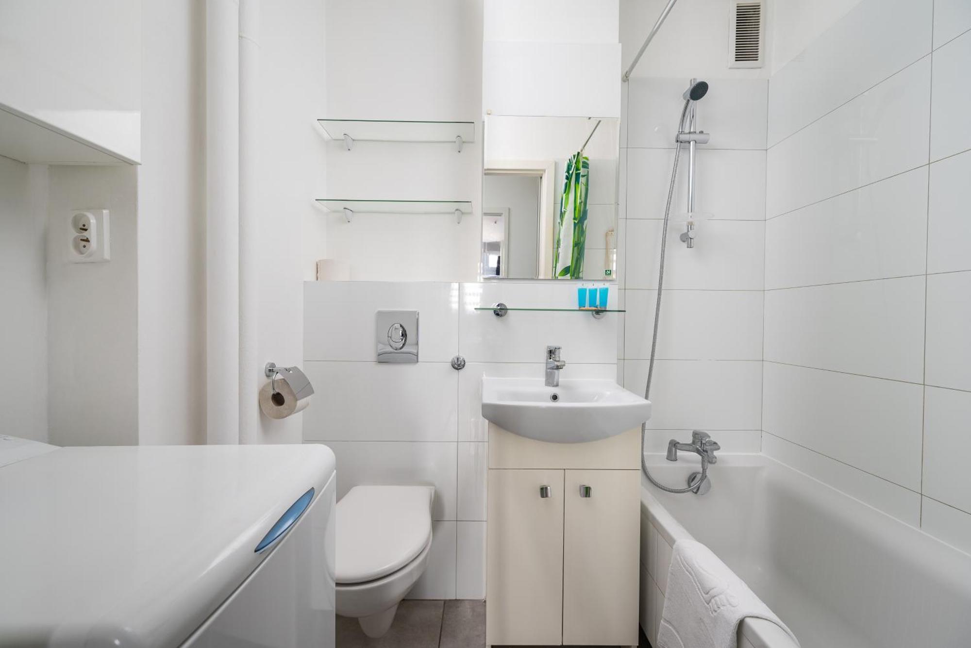 Grzybowska Blue City Centre Apartment Warschau Buitenkant foto